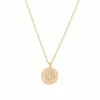 Jolie & Deen ACCESSORIES Emilia Eye Necklace - Gold