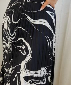 Spicy Sugar Naarah Skirt - Black Print CLOTHING 13 Spicy Sugar Naarah Skirt - Black Print CLOTHING