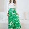 Spicy Sugar Naarah Skirt - Green Print
