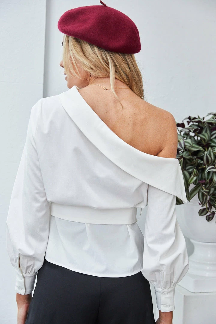 Style State Natesa Top - White CLOTHING 4 Style State Natesa Top - White CLOTHING