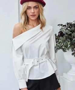 Style State Natesa Top - White CLOTHING