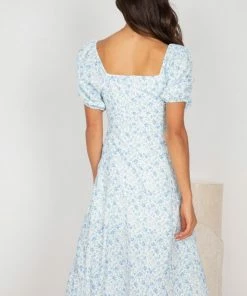 Style Box Nelina Dress - Blue Floral 11 Style Box Nelina Dress - Blue Floral