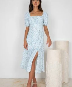 Style Box Nelina Dress - Blue Floral 14 Style Box Nelina Dress - Blue Floral