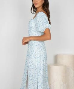 Style Box Nelina Dress - Blue Floral 12 Style Box Nelina Dress - Blue Floral