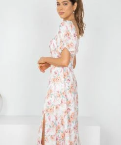 Style Box Nelina Dress - White Floral 12 Style Box Nelina Dress - White Floral