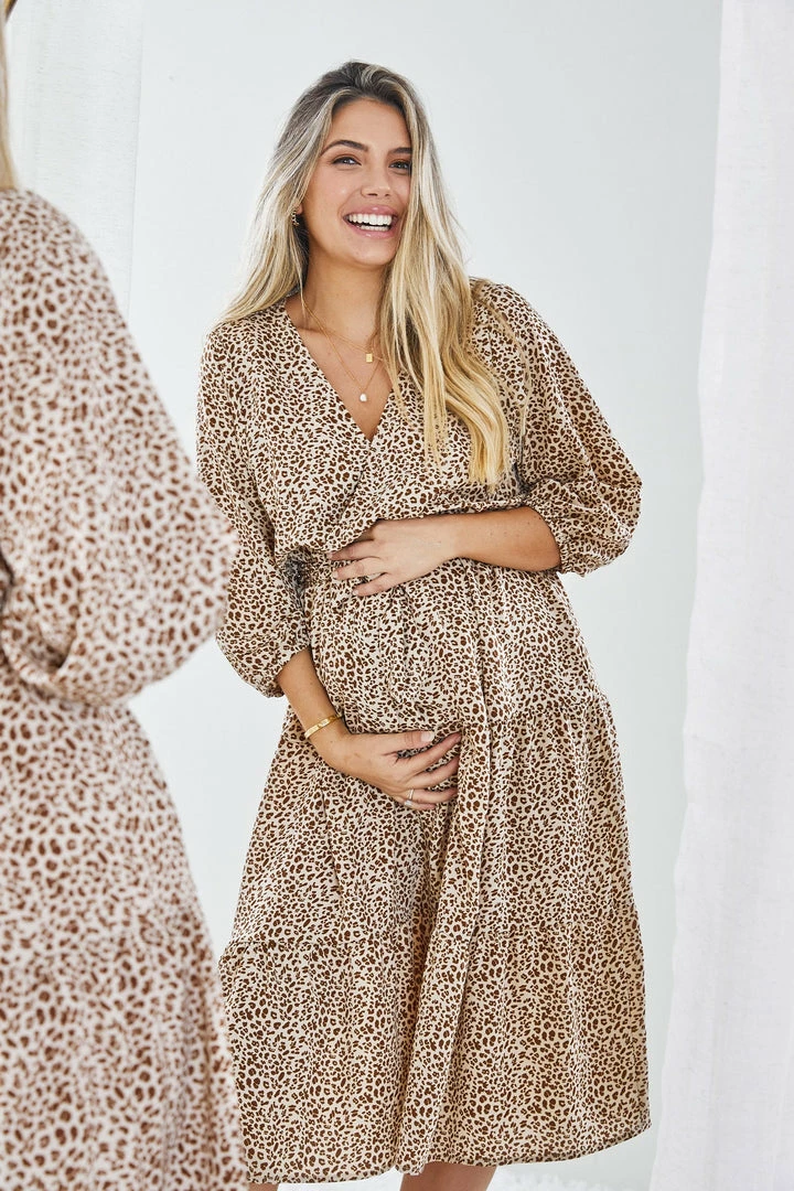 HQ Fashion Nguyen Dress - Leopard Print DRESSES 3 HQ Fashion Nguyen Dress - Leopard Print DRESSES