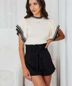 YH & Co (Chloe Yip) CLOTHING Nicolette Knit - Off White