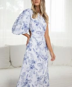 Style Box Nirvana Dress - White Print 13 Style Box Nirvana Dress - White Print