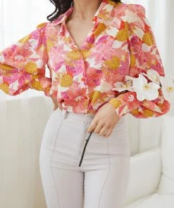 Style Box Nolan Shirt - Multi Floral CLOTHING