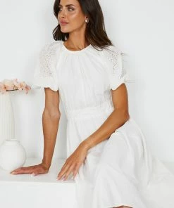 YH & Co (Chloe Yip) DRESSES Nonna Dress - White