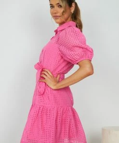 Sunny Girl Notepad Dress - Pink 10 Sunny Girl Notepad Dress - Pink