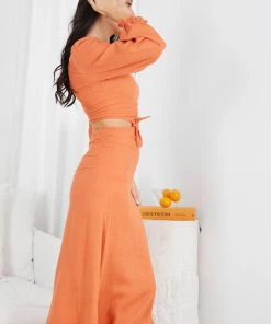 Desire Nyappene Dress - Rust