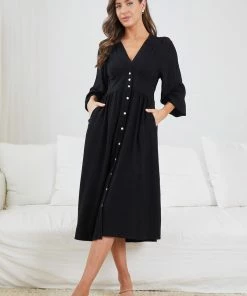 WeLove Fashion Nylia Dress - Black DRESSES