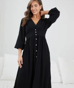 WeLove Fashion Nylia Dress - Black DRESSES