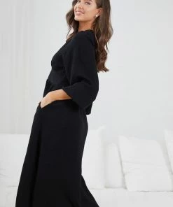 WeLove Fashion Nylia Dress - Black DRESSES