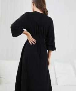WeLove Fashion Nylia Dress - Black DRESSES