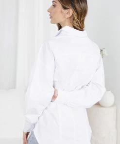 Pink Diamond CLOTHING Nymphas Shirt - White