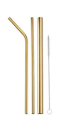 Alibaba Metal Straws - Gold