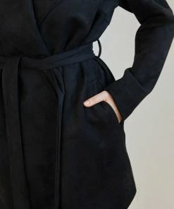 Miracle Fashion CLOTHING Odelia Coat - Black 15 Miracle Fashion CLOTHING Odelia Coat - Black