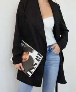 Miracle Fashion CLOTHING Odelia Coat - Black 13 Miracle Fashion CLOTHING Odelia Coat - Black