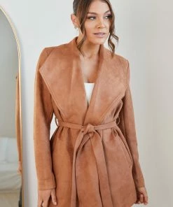 Miracle Fashion Odelia Coat - Camel