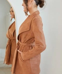 Miracle Fashion Odelia Coat - Camel