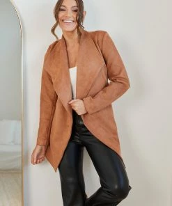 Miracle Fashion Odelia Coat - Camel