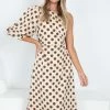 Style Box Ondrea Dress - Beige Spot DRESSES