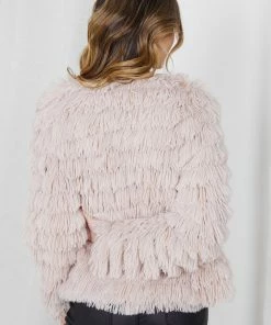 Pink Diamond Jackets & Coats Ophelle Jacket - Beige