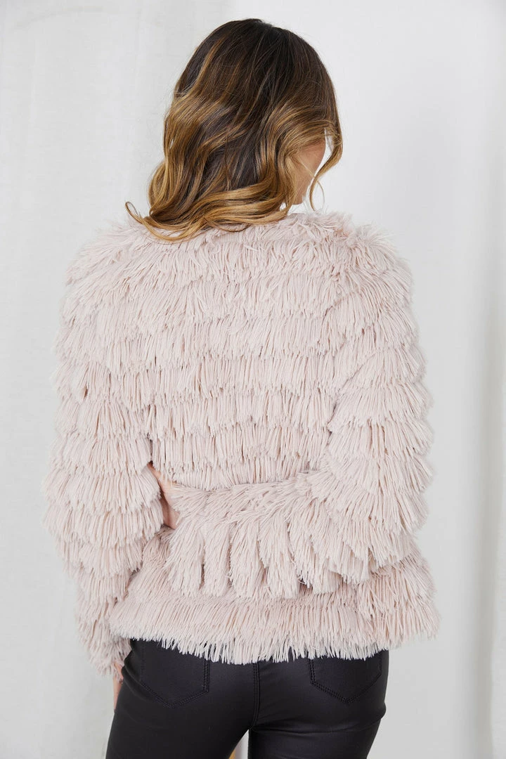 Pink Diamond Jackets & Coats Ophelle Jacket - Beige 4 Pink Diamond Jackets & Coats Ophelle Jacket - Beige