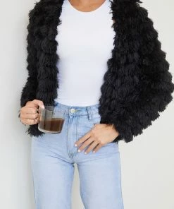 Pink Diamond Ophelle Jacket - Black