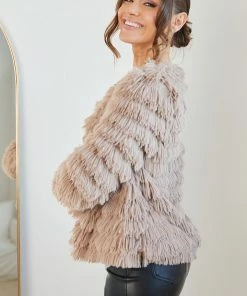 Pink Diamond Ophelle Jacket - Mocha