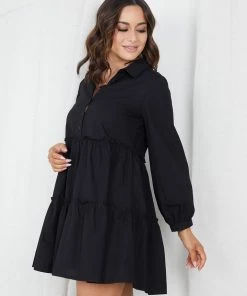 Miracle Fashion Orellaney Dress - Black DRESSES
