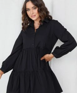Miracle Fashion Orellaney Dress - Black DRESSES