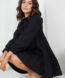 Miracle Fashion Orellaney Dress - Black DRESSES