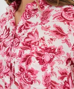 Miracle Fashion Ottilie Shirt - Floral Print CLOTHING