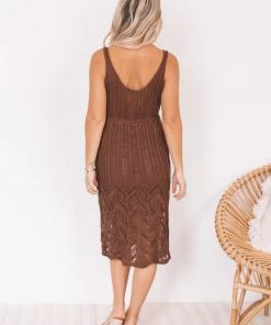 Paper Heart CLOTHING Castaway Dress - Chocolate 10 Paper Heart CLOTHING Castaway Dress - Chocolate