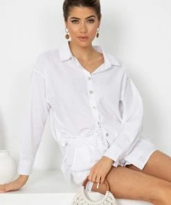 Sassy Hills Fashion Masa Top - White