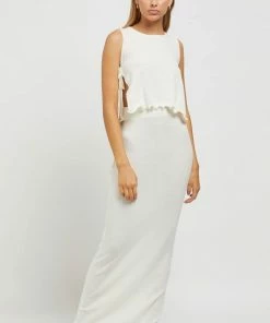 SNDYS Primrose Knit Set - White