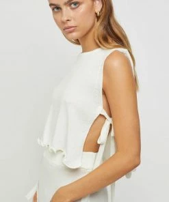 SNDYS Primrose Knit Set - White