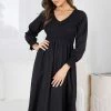 Miracle Fashion Paperine Dress - Black DRESSES