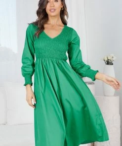 Miracle Fashion Paperine Dress - Green