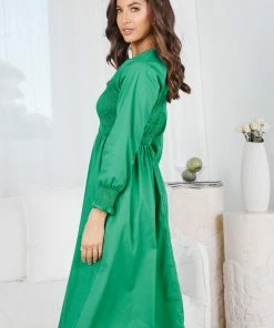Miracle Fashion Paperine Dress - Green