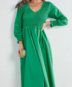 Miracle Fashion Paperine Dress - Green