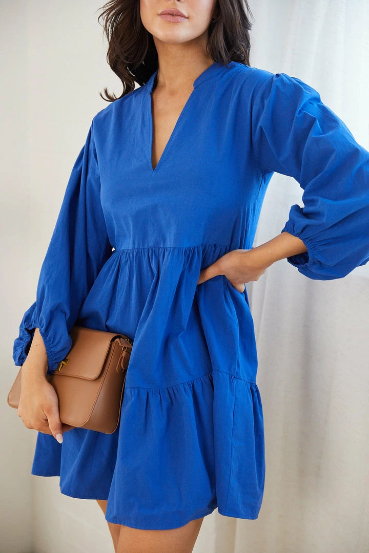 Miracle Fashion Peyton Dress - Cobalt 8 Miracle Fashion Peyton Dress - Cobalt