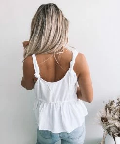 Style Box Ampla Top - White CLOTHING