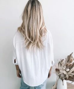 Valeria CLOTHING Plato Top - White