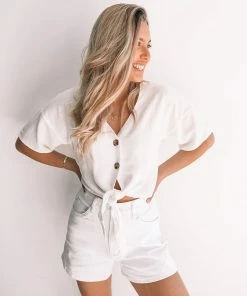 Desire Seniorah Top - White