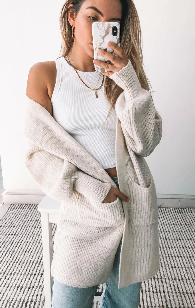 HQ Fashion Maternity Dresses Marvel Cardigan - Beige 6 HQ Fashion Maternity Dresses Marvel Cardigan - Beige