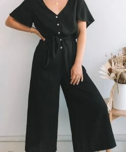 Miracle Fashion Maternity Dresses Tommy Jumpsuit - Black 13 Miracle Fashion Maternity Dresses Tommy Jumpsuit - Black